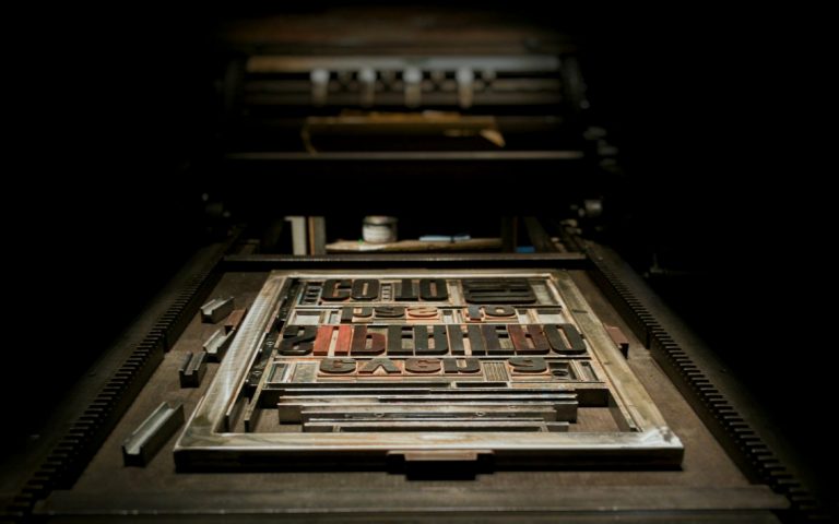 impression typographique lettrepress