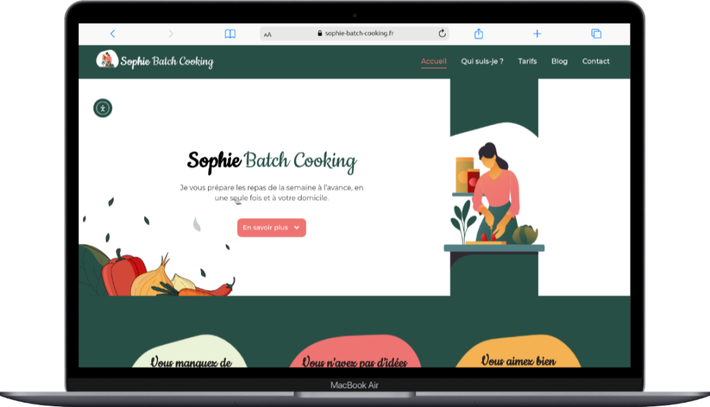 Site de Sophie Batch Cooking