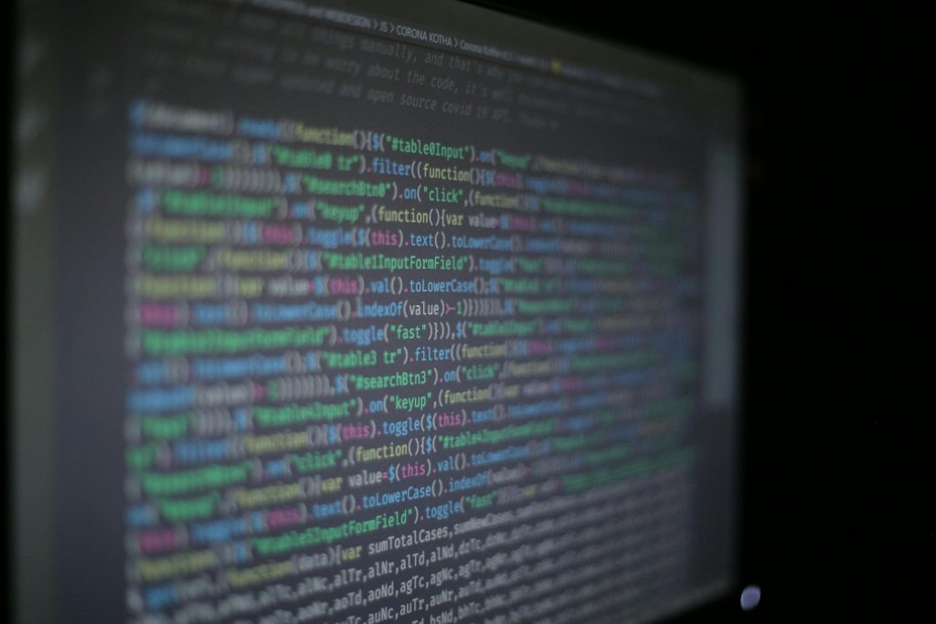 Photo de code open source, une alternative aux GAFAM.
Photo de Al Nahian sur Pexels